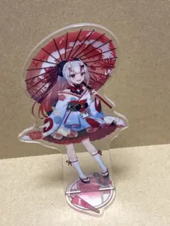 ホロライブ　百鬼あやめ アジアン風衣装 ローソン限定　アクリルスタンド
