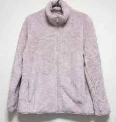 美品 UNIQLO 大きいサイズ ファーリーフリースフルジップジャケット