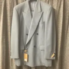 美品！銀座山形屋 ダブルジャケット スーツ ベージュ - メルカリ