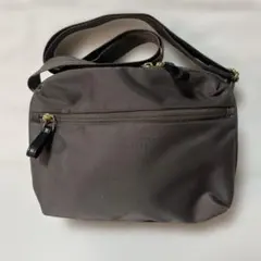 【美品】Afternoon Tea ショルダーバッグ　ACE ダークグレー