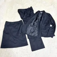 EMMAJAMES スーツ セットアップ 3点セット 大きいサイズ 黒 13号