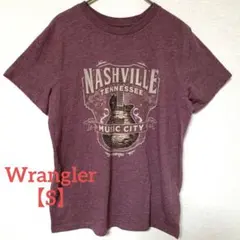 Wrangler【S】プリントTシャツ パープル レディースのサムネイル
