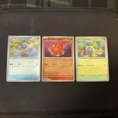 ポケモンカード　ゼニガメ　ヒトカゲ　フシギダネ　プロモ　モンスターボールミラー