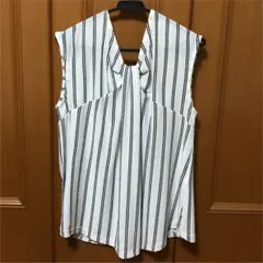 Ryu Ryu 2wayブラウス＊ボーダー