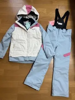 phenix スキーウェア 上下セット 水色/白/ピンク