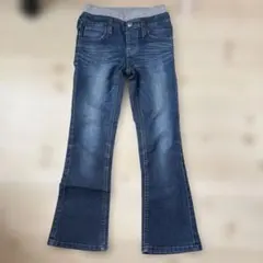 EDWIN キッズ ストレッチ デニム 140cm 女の子