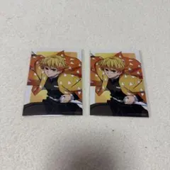 鬼滅の刃 アニプレックス オンラインくじ 我妻善逸 ブロマイド