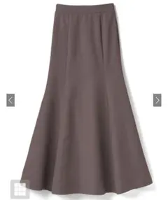 GRL マーメイドフレアスカート［gc60］Lサイズ・モカ