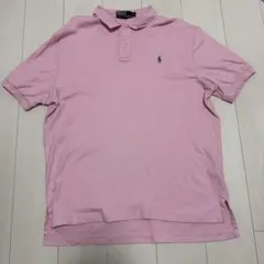 Polo by Ralph Lauren ポロシャツ ピンク XL