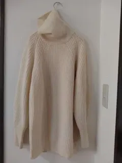 美品（ジャーナルスタンダート）タートルプルオーバー（ナチュラル）サイズフリー