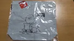 PEANUTS スヌーピー バッグ グレー