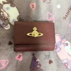 ♡希少♡ヴィヴィアンウエストウッド 三つ折り財布 がま口 オーブ キャンバス ♡限定♡ヴィヴィアンウエストウッド 三つ折り財布 がま口 ピンク