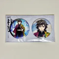 鬼滅の刃　柱展　キービジュアル　グリッター缶バッジセット　冨岡義勇