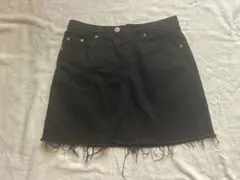 H＆Mブラックデニムスカート☆