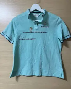 Munsingwear レディースポロシャツ 刺繍 ミントカラー 可愛い