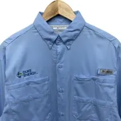 Columbia コロンビア PFG フィッシング 刺繍 企業ロゴ 長袖 シャツ