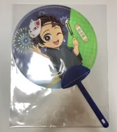 竈門炭治郎　うちわ　花火大会　鬼滅の刃