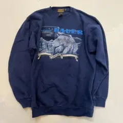 80s Eddie Bauer ネイビー トレーナー