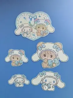 バラ売り　サンリオ　mikko　シナモン　ラテ　ステッカー