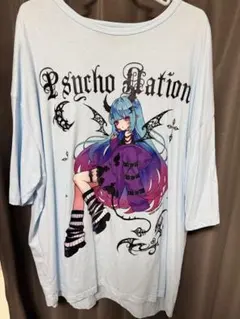 寝田ルネ PYSCHO NATION Tシャツ サイコネーション