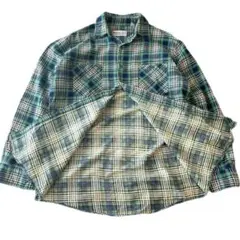 50s プリントネルシャツ プリネル ヴィンテージ Special】50's Check Pattern Print Flannel Shirts 50年代