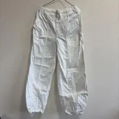 GU ホワイト ワークパンツ