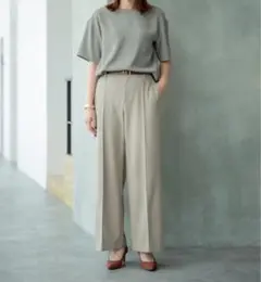 UNIQLO ドレープTブラウス/半袖