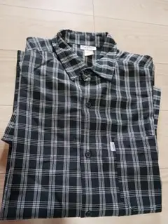 Cal　Top　USA　キャルトップ　半袖　黒、白　チェック　3XL(4L)