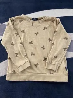 POLO くま柄　トレーナー ベージュ　120