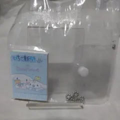 サンリオキャラクターズ　いちご新聞豆ガシャノート【No.673 シナモロール】