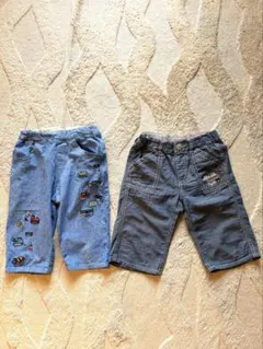 DOUBLE_B klädskåp ハーフパンツ 2枚セット 120cm