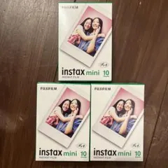 FUJIFILM instax mini フィルム 3パック