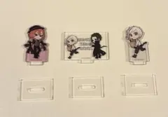 文豪ストレイドッグス ミニアクリルスタンド 中原中也 中島敦 芥川龍之介