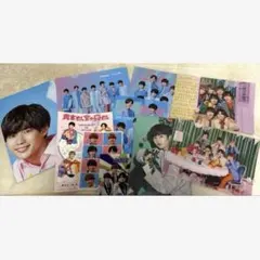 なにわ男子　長尾謙杜　クリアファイル セット