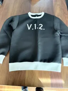 V12 ヴィトゥエルヴ ゴルフ MATTO CREW スウェット 黒×白 1 - メルカリ