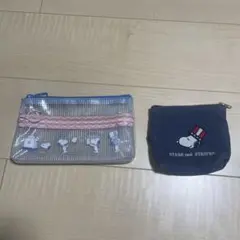 スヌーピー ポーチ 2点セット