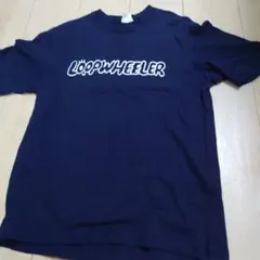 LOOPWHEELER Tシャツ ネイビー 日本製のサムネイル