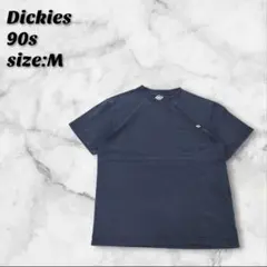 Dickies ディッキーズ 90s ポケット付きTシャツ M ネイビー
