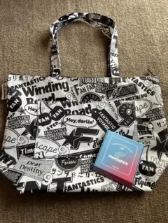 FANTASTICSトートバッグ ピンバッジ