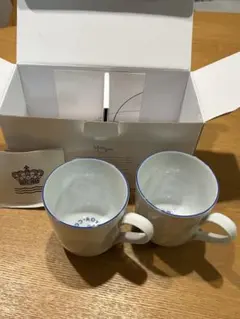 未使用 Royal Copenhagen マグカップ 2個セット