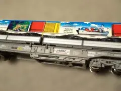 【HUPAC フラットベッド コンテナ貨車】 （訳あり新品）のサムネイル