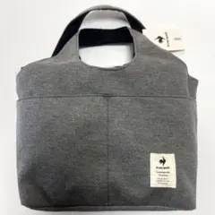 【ルコック／le coq sportif】収納力抜群シンプルトートバッグ（未使用