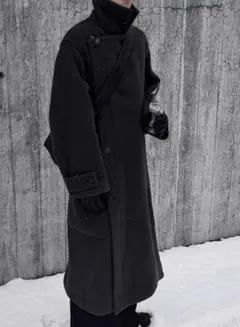 ラップコート　wrap coat ロングコート