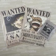 ワンピース　手配書WANTED