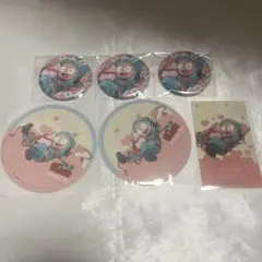 忍たま乱太郎 アニメイトカフェ はぁとふる大作戦 缶バッジ コースター 乱太郎