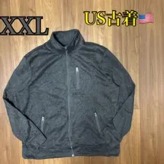 【アメリカ古着】SONOMA フルジップ フリースジャケット XXL グレー