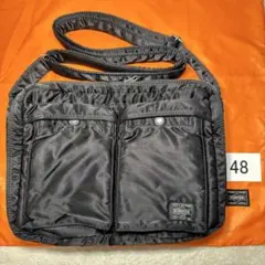 48 ポーター　タンカー　ショルダーバッグ　Lサイズ　ブラック
