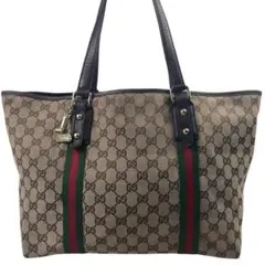 GUCCI グッチ GGキャンバス プリンシー トート シェリー リボン A4