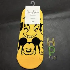 新品Happy Socksミッキーマウス靴下レディースソックス　春夏のサムネイル