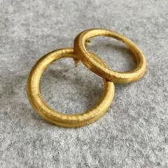 ツ*ー様 金着せ切羽 2枚組 刀装具 武具 日本刀 時代物 骨董